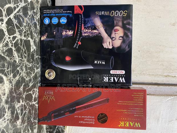 Waer Professional Hair Dryer and Straightener · Photo 4