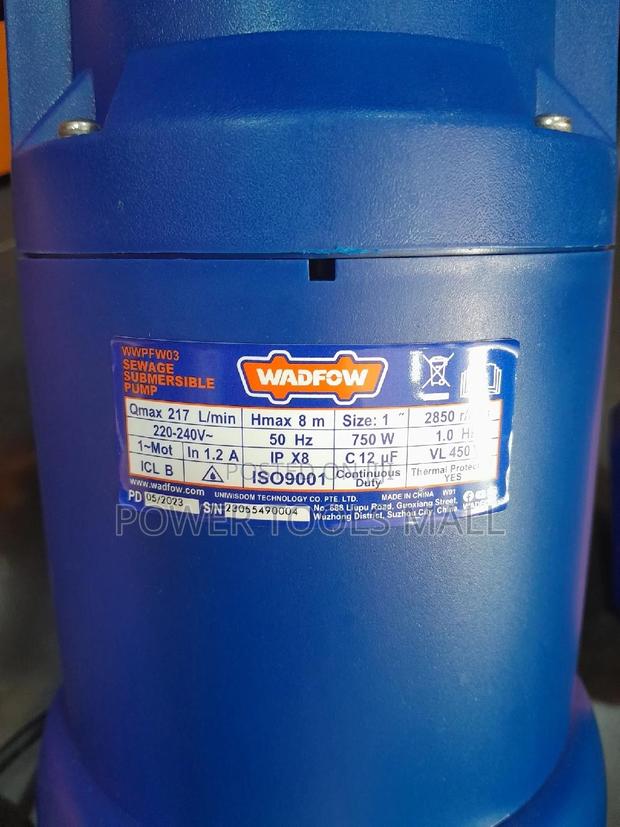 Wwpfw03 Sewage Submersible Pump 1.Hp · Photo 3