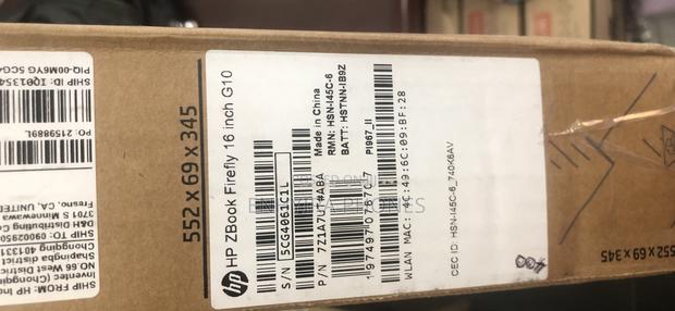 New Laptop HP ZBook Firefly 16 G10 32GB Intel Core I7 SSD 512GB · Photo 3