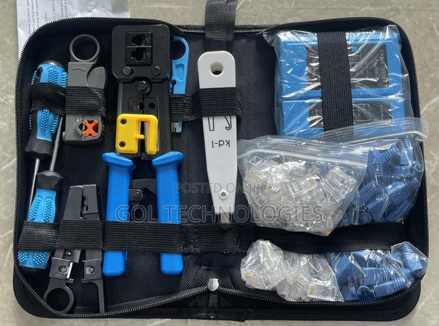 Network Tools Kit With Pass Through Crimping Tool · Photo 1
