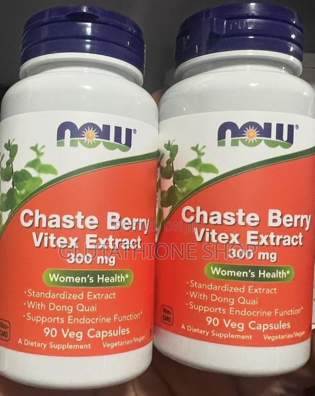NOW Supplements, Chaste Berry Vitex Extract 300 Mg · Photo 1