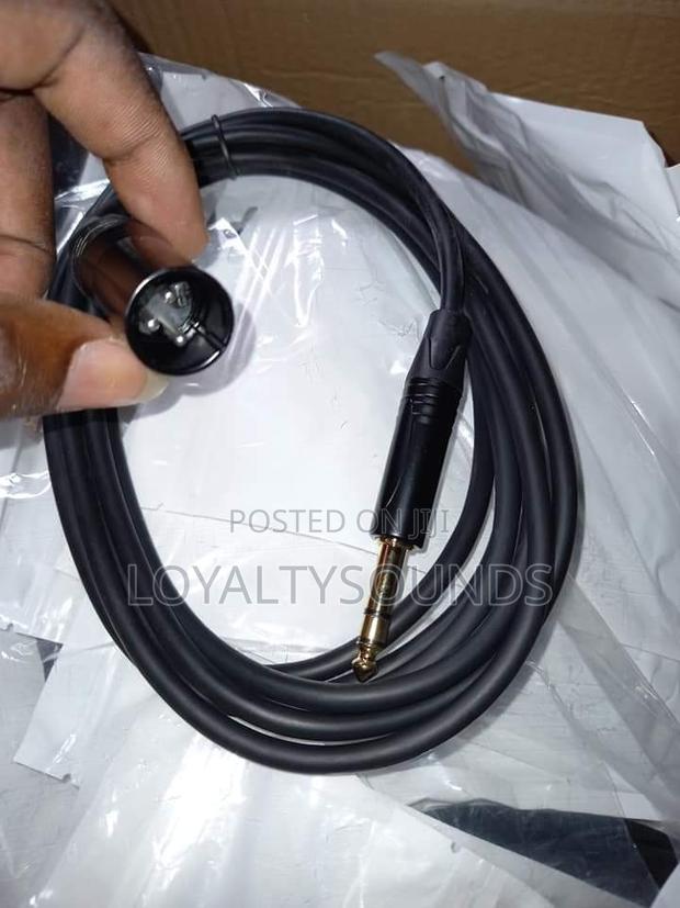 XLR Male to TRS Monitor Cable 3 Meters · Photo 3