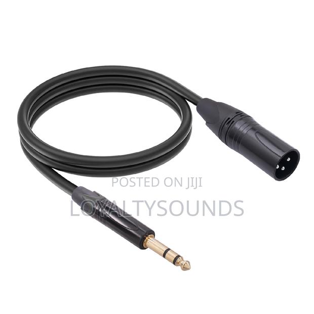 XLR Male to TRS Monitor Cable 3 Meters · Photo 2