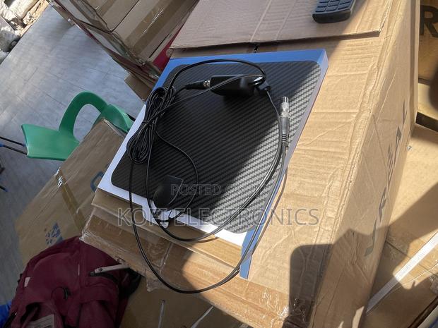 Radome Black-Digital TV Antenna W/Amplifier Signal Booster · Photo 1