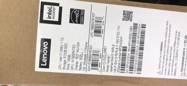 New Lenovo IdeaPad 5 Slim 13th Gen I7 16GB Intel Core I7 SSD 512GB · Photo 4