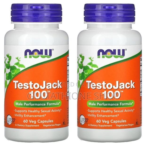 NOW Testojack 100 Male Performance Supplement · Photo 1