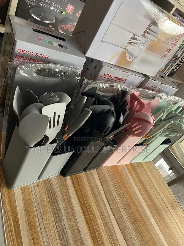 Silicone Cooking Spoon Set 19pcs · Photo 1