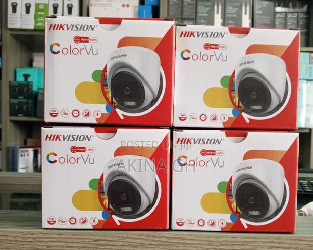 Hikvision 5mp Colorvu Analog Camera Ds-2ce70kfot-LPFS · Photo 1