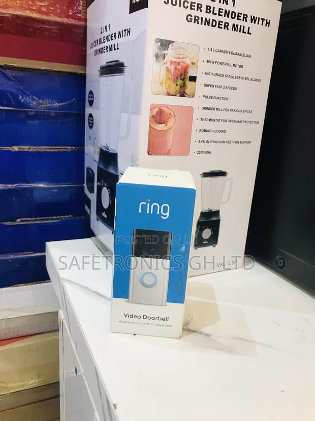 White/Black Ring Video Door Bell Original · Photo 1