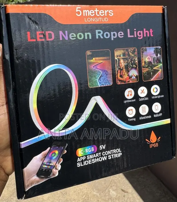 5m Led Neon Rope Light · Photo 1