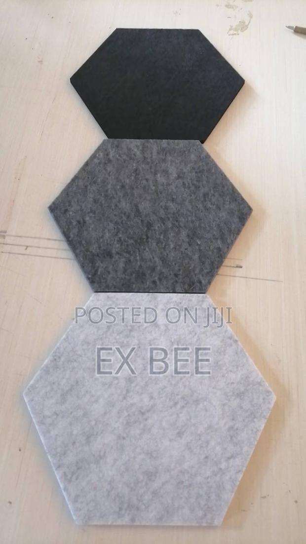 12 Pack Polyester Fiberacoustic Panels 30*26*1cm Sound Proof · Photo 1