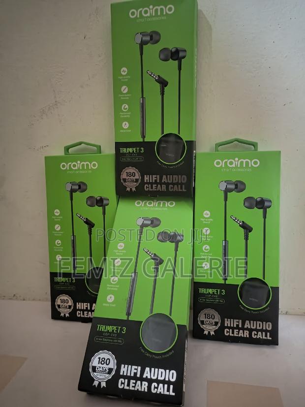 Oraimo Trumpet 3 Wired Earphones · Photo 1