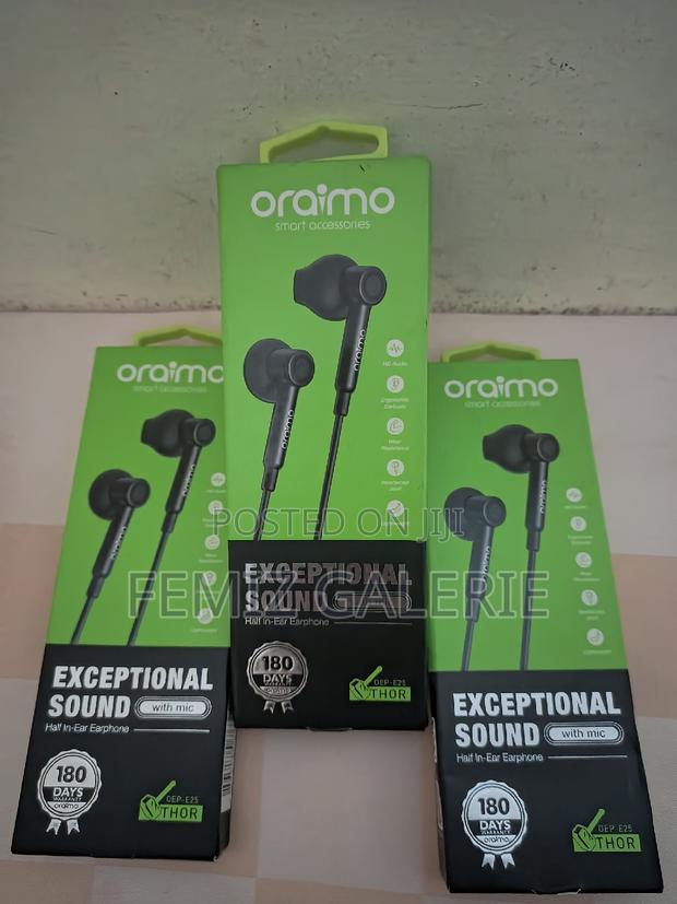 Oraimo Thor Half in-Ear Wired Earphones · Photo 4