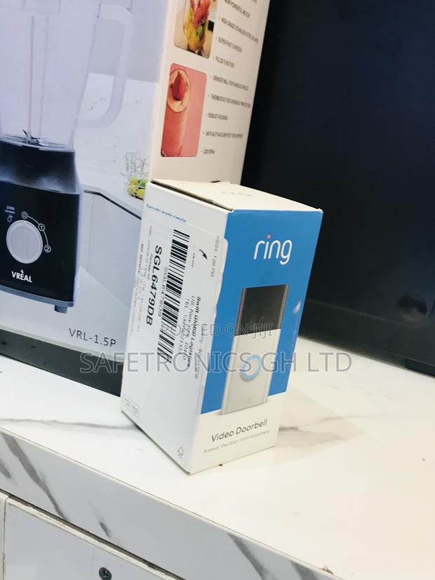 Durable White Ring Video Door Bell · Photo 1