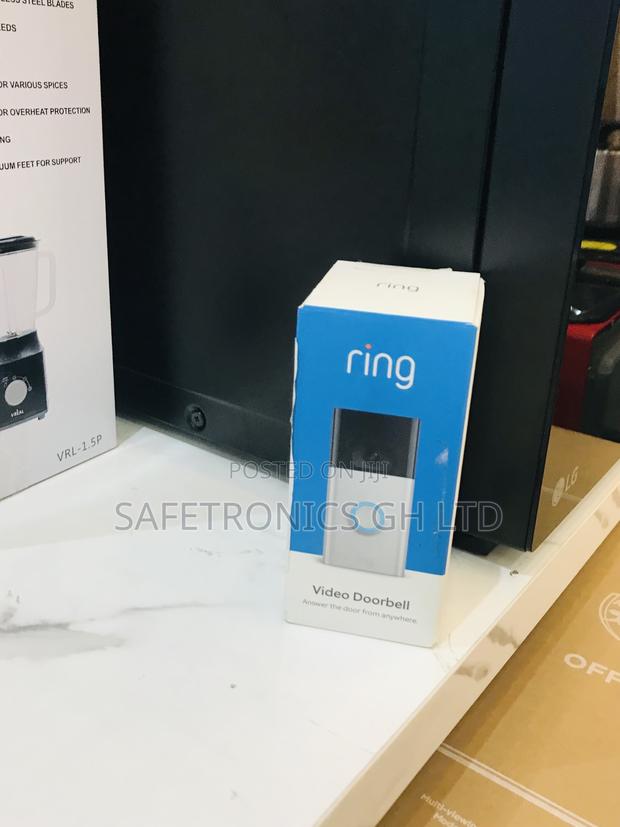 Authentic New Ring Video Door Bell White · Photo 1