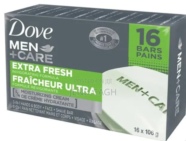 Dove Men+Care Extra Fresh — 16 Bars · Photo 1