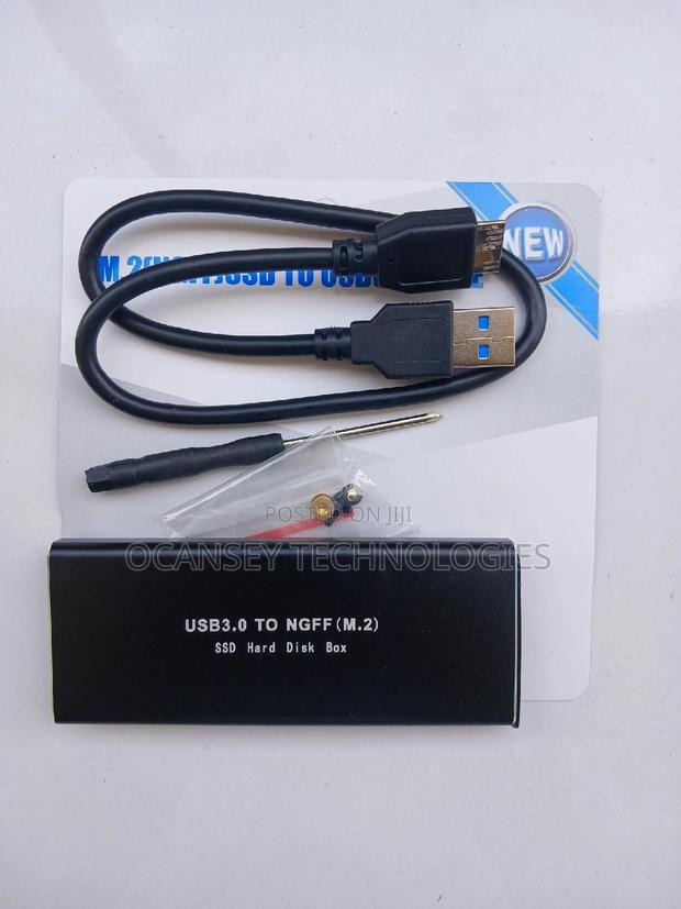 M.2 (NGFF) SSD to USB 3.0 Case / Enclosure · Photo 1
