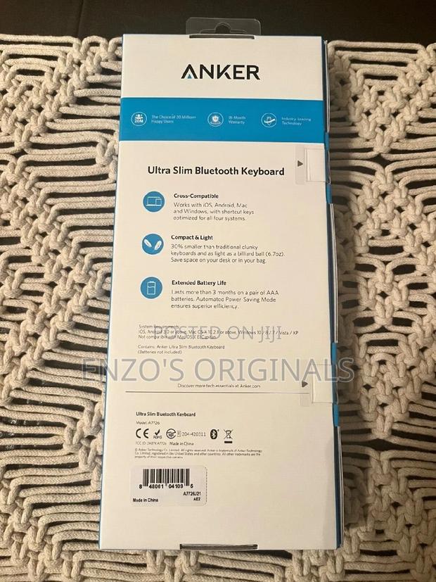 Original Bluetooth Keyboard Ultraslim Universal by Anker · Photo 4