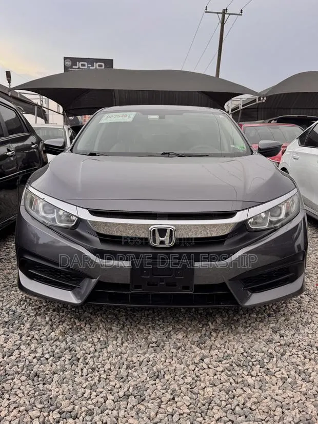 Honda Civic EX Sedan 2018 Gray · Photo 1