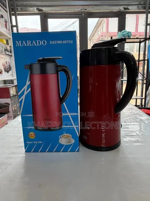 Marado Electric Kettle 3.0L MA-3304 - Thermo Flask Style* · Photo 1