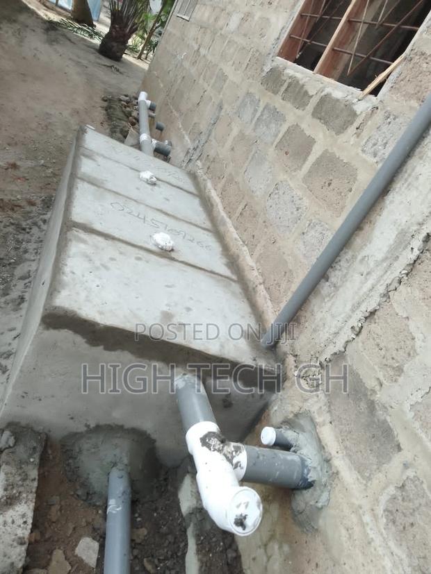 Kasoa East Bio Gas/Biofil Toilet Installation · Photo 1