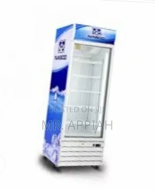 Sleek Nasco Nas-Fl350-1dr 1 Door Electric Display Fridge · Photo 1
