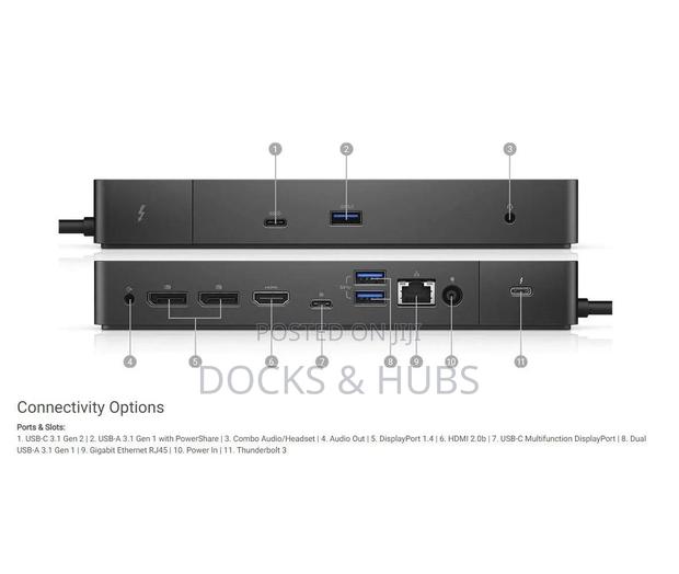 Dell Wd19tb Thunderbolt Docking Station - Thunderbolt 3 · Photo 1