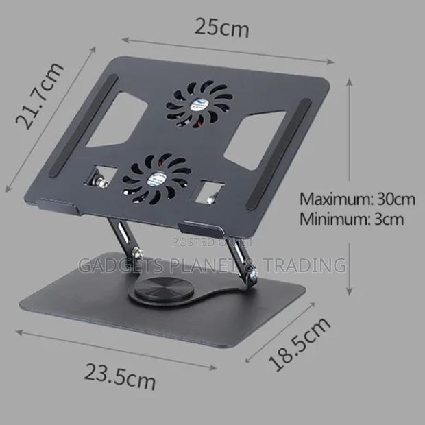 Rotating Aluminum Laptop Stand YL-906 2 Cooling Fans 15.6'inchs · Photo 8