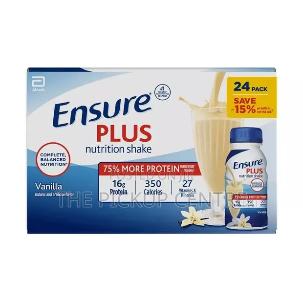 Ensure Plus Vanilla Nutrition Shake, 24 Pk · Photo 1