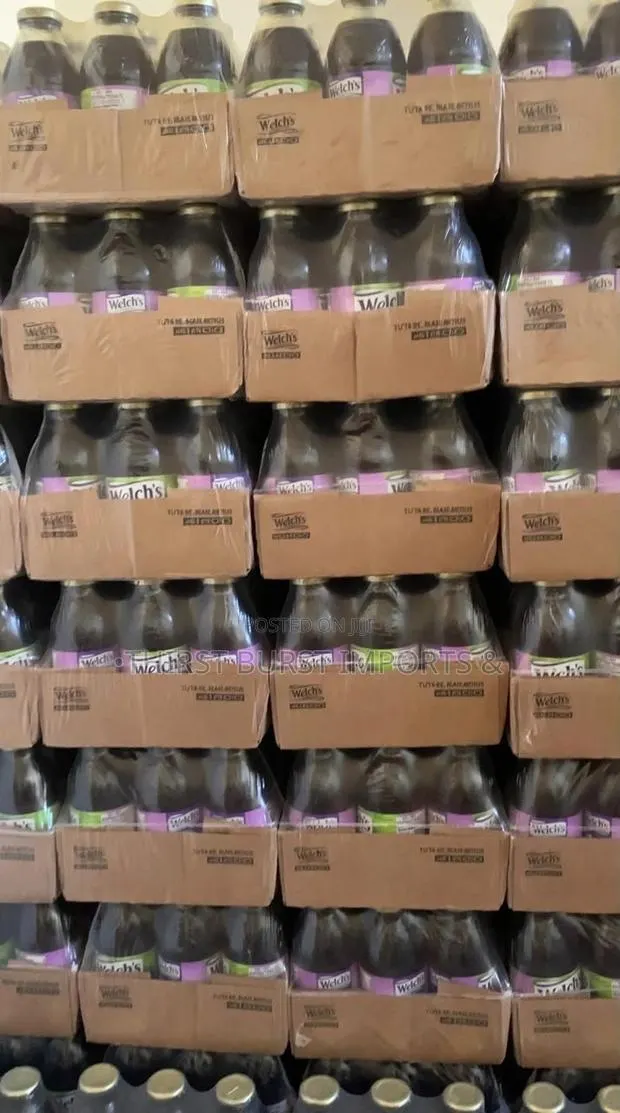 Welch's 100% Grape Juice 12 Bottles Per Case-Original US IMPORT - · Photo 1