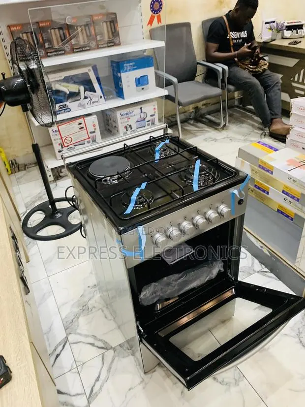 Long Lasting Effects Gas Electric Cooker Sliver 3-1 · Photo 1