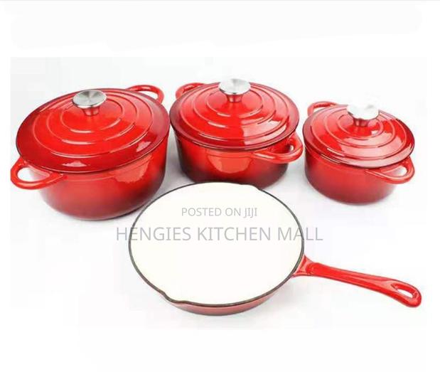 7pcs Cast Iron Cookware · Photo 2