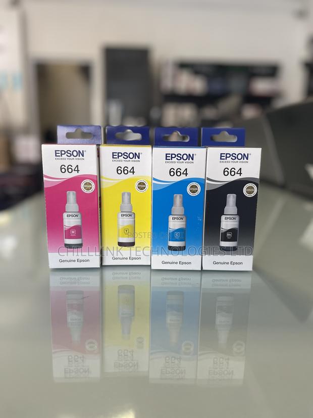 Epson Inks 664 Black,Yellow,Cyan ,Magenta · Photo 1