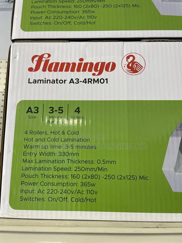 Flamingo A3 Laminator · Photo 6