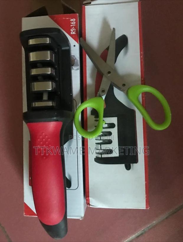Knife Sharpener With Scissors · Photo 1