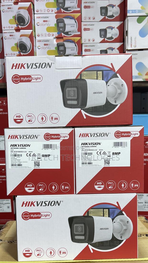 Hikvision Ds-2cd1083g2-Liu 8mp Smart Hybrid (Color Vu)Camera · Photo 1
