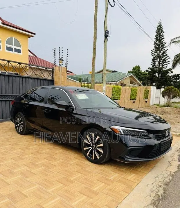 New Honda Civic EX CVT 2024 Black · Photo 1