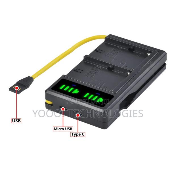 Dual Sony NPF Battery Charger · Photo 2