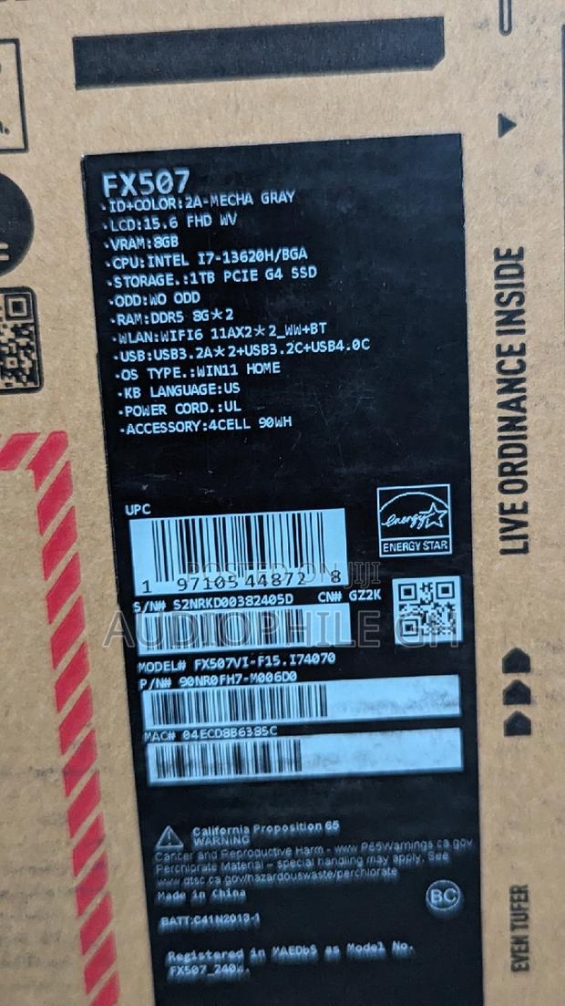 New Laptop Asus 16GB Intel Core I7 SSD 1T · Photo 5