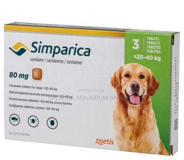 Simparica Tick and Flea Tables for Dogs O · Photo 1