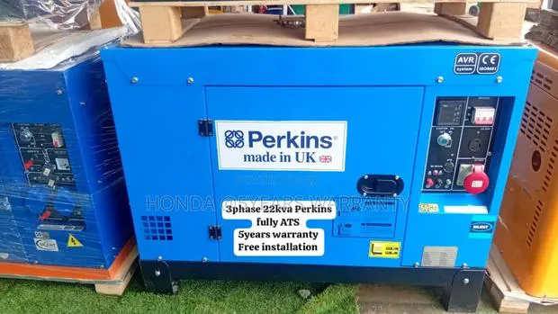 Scalable Generator System Perkins 22kva 3phase Generator Ats · Photo 1