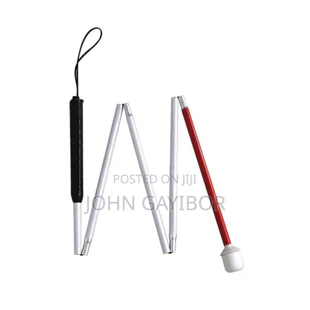 White Cane With Ball Roller and Light Source for the Blind · Photo 4
