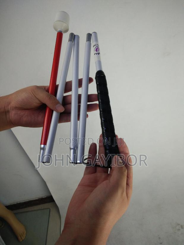 White Cane With Ball Roller and Light Source for the Blind · Photo 2