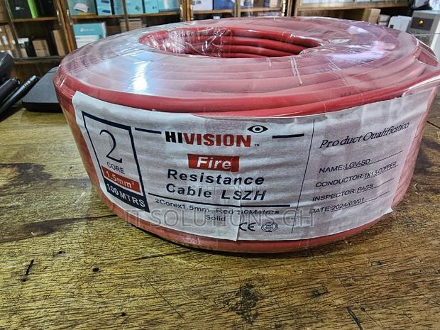 Fire Alarm Cable 2 Core 1.5mm Pure Copper 100m · Photo 1