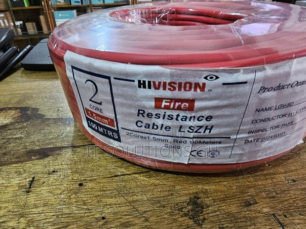 Fire Alarm Cable 2 Core 1.5mm Pure Copper 100m · Photo 2