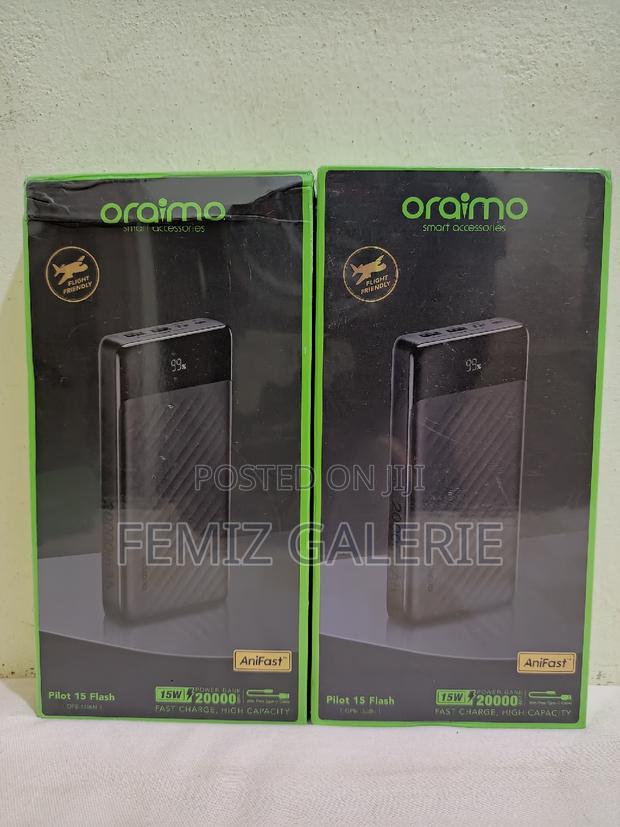 Oraimo Pilot 15 Flash 20000mah 15W · Photo 1