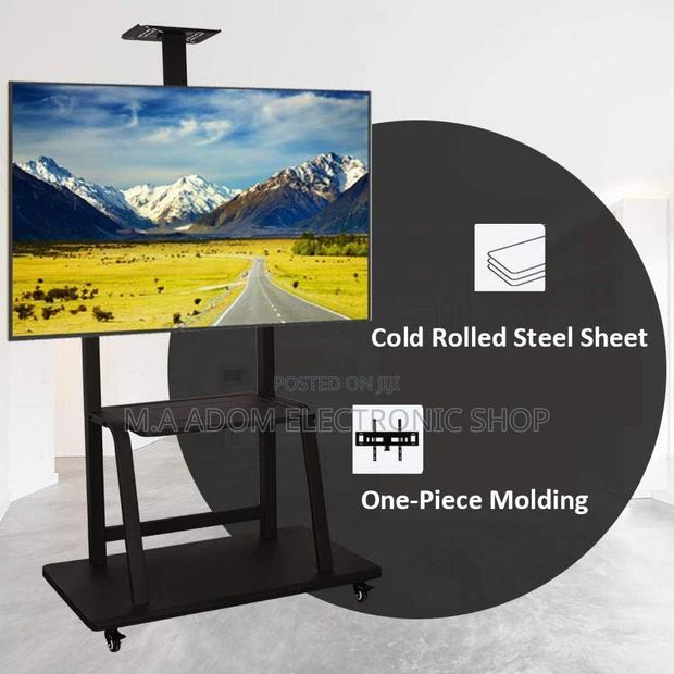 Mobile Tv Trolley for Heavy Duty TVS Between 50”-75” · Photo 1