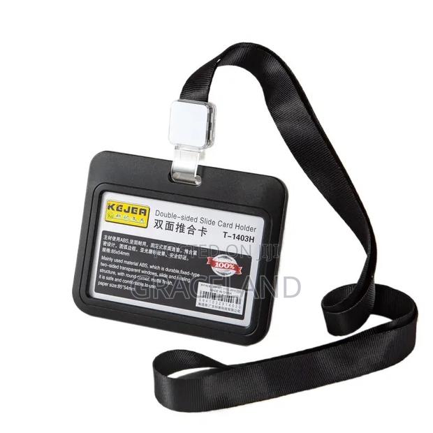 Card Holder Badge Reel ID Holder Security Retractable Photo · Photo 1
