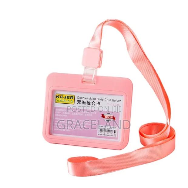 Card Holder Badge Reel ID Holder Security Retractable Photo · Photo 3