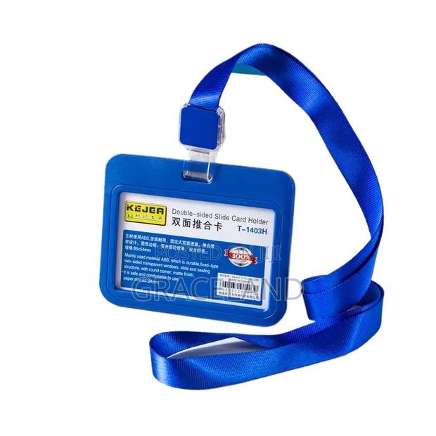 Card Holder Badge Reel ID Holder Security Retractable Photo · Photo 2